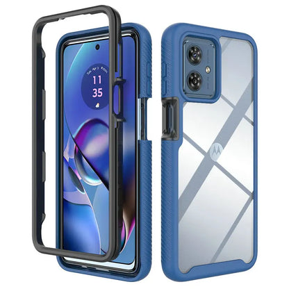 For Motorola Moto G86 Power G56 G77 G87 G55 G35 G24 G54 Power 5G Crystal Case Back Cover Moto G84 Case Phone G14 G 86 G04s funda