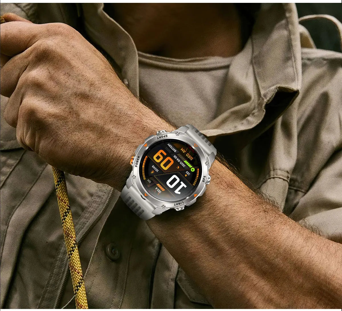 2026 New GPS Map Navigation Smart Watch Men Women Amoled Screen 3ATM Waterproof Sport SmartWatch Compass NFC BT Call Watches Men