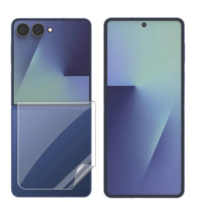 Anti-scratch Screen Protector For Samsung Galaxy Z Flip 7 6 5 Flip7 Flip6 Flip5 Protective Soft Hydrogel Film For ZFlip7 ZFlip6