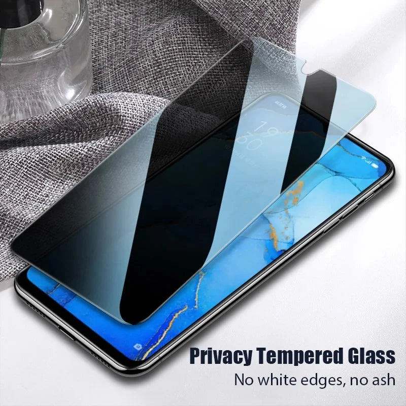 3Pcs Privacy Glass Screen Protector For Samsung Wide 4 5 Xcover 6 7 A03 Core A12 Nacho M31 Galaxy S23 FE M21 2021 Prime Anti-Spy
