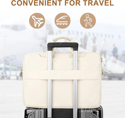 Laptop Shoulder Bag for MacBook Air Pro 15 16 M4 M3 M2 M1 Laptop Handbag Dell HP Acer Asus Notebook Messenger Sleeve Briefcase