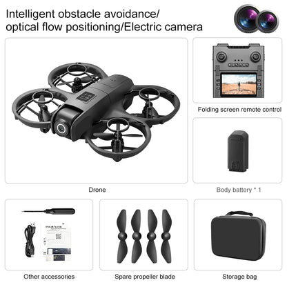 M88 Pro Drone 2026 New 8K Mini 4.5" Folding Remote Control with Obstacle Avoidance High Definition Aerial Photography Aircraft