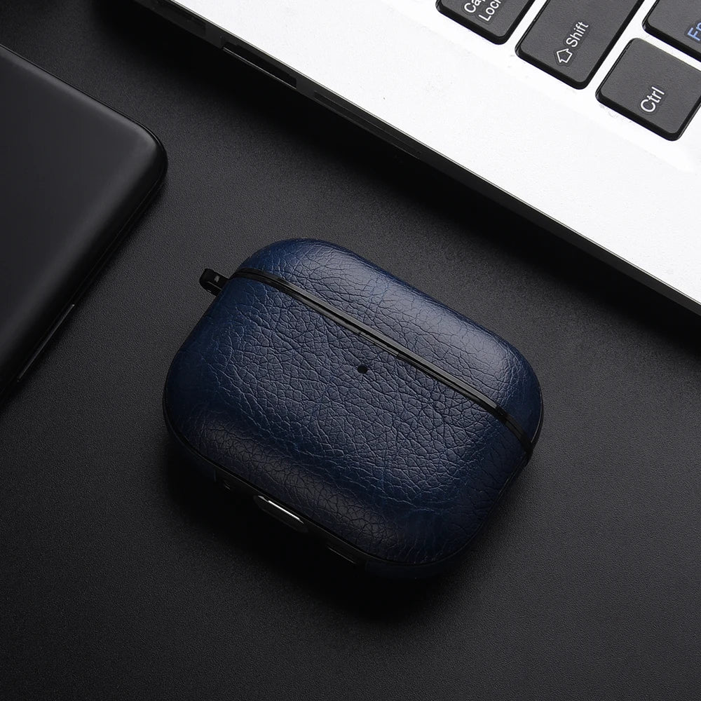 Leather PU Earphone Cover For AirPods Pro 3 2025 Case For AirPods Pro 2 2nd Pro2 Cases For AirPods 5 4 3 2 Funda Headphone Coque