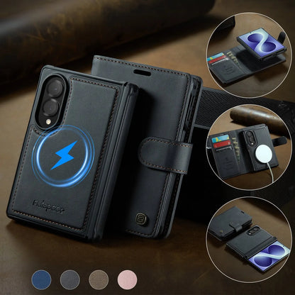 Galaxy Z Fold8 2 In1 Detachable Flip Cover Leather Wallet Case For Samsung Galaxy Z Fold 8 Magnet Card Slots Holder Wallet