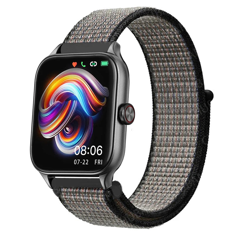 Nylon Loop Band For Amazfit GTS 4/3/2e Mini/GTR 4/3/2e/Balance/Stratos 20/22mm Watch Bracelet for Correa Amazfit Bip 5-6 Straps