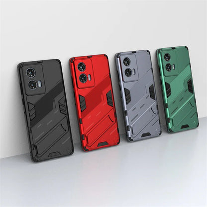 For Motorola Edge 50 Fusion 5G Case Magnetic Armor Shockproof Stand Phone Cases for Moto Edge50 Fusion Edge50Fusion Back Cover