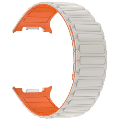 Silicone Strap For Samsung Galaxy Watch 8 40mm 44mm Magnetic Bracelet Accessories Wristband For Galaxy Watch 8 Classic 47mm Belt