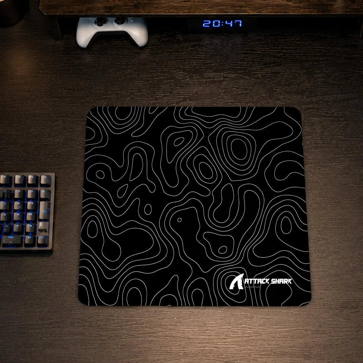 Attack Shark Mouse Pad Cartoon rubber Small mouse pad desktop computer office keyboard e-sports Genshin game