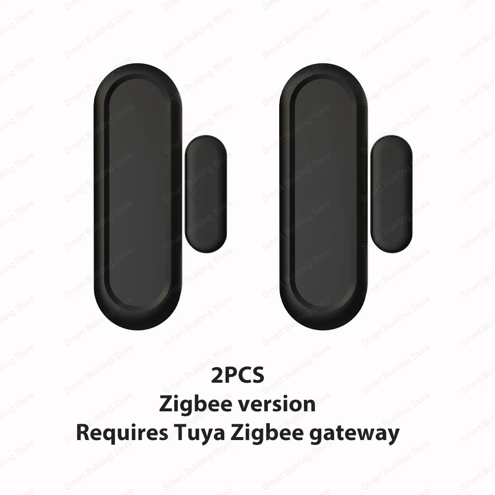 IP65 Tuya Zigbee WiFi Door Window Magnetic Sensor Wireless Connection Smart Home Protection Waterproof Door Detectors Automation