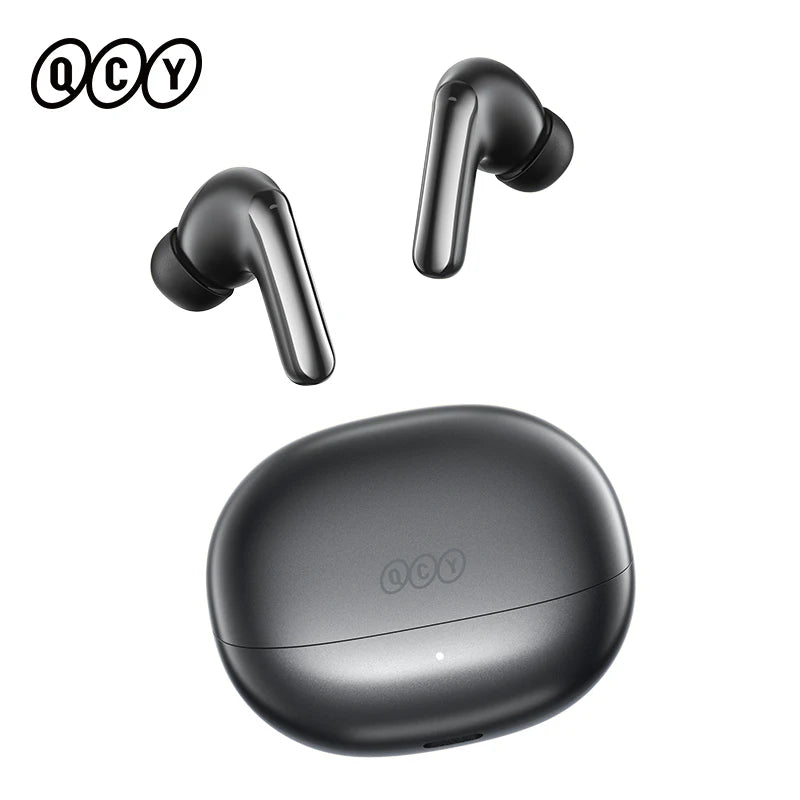 QCY MeloBuds N20 Adaptive Hybrid Noise Cancelling Earbud Wireless Bluetooth 6.0 Headphone 6 Mics Clear Call HT20 Earphone 40Hrs