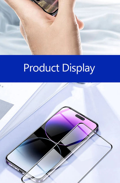 3PCS Tempered Glass For iPhone 12 13 11 14 Pro Max Plus 13 Mini Screen Protector For iPhone 15 16 17 Pro Max 17 Air 16E Glass