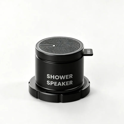 Magnetic Bluetooth Speaker IPX5Waterproof Mini Wireless 3W Stereo Bass Stainless Steel Portable Loudspeaker For Bathroom Outdoor