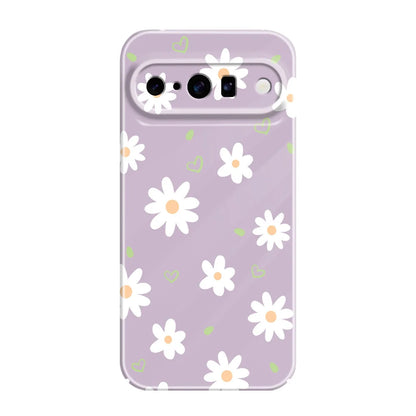 Tender Daisy Phone Case For Google Pixel 10 9 9A 8 8A 7 7A Pro XL 5G Film Hard Cover