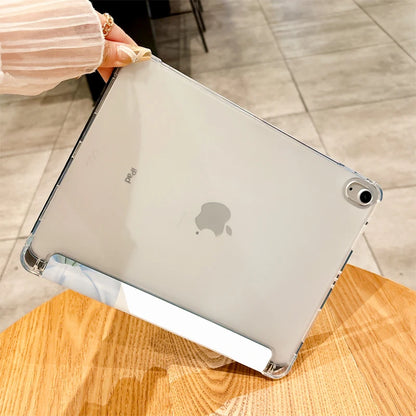 Pure&noble/elegant&fragrant Lily PAD CASE For iPad pro 10/11/2020/6th/7th /8th /Air 3rd/Air 4th/9th gen/Air 5th Gen 2022/Air 11