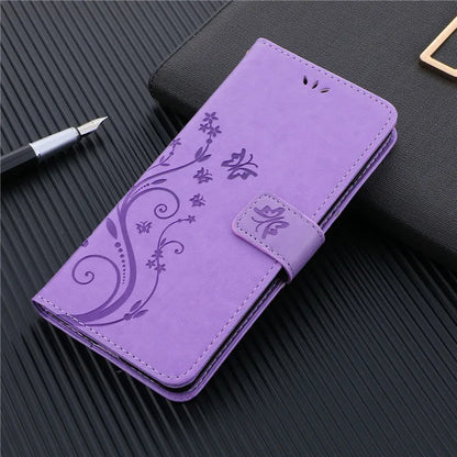 S8 S9 Plus S10 S20 FE S21 S22 S23 Ultra PU Leather Wallet Cover For Samsung Galaxy S23 FE S10 Plus Holder Flip Stand Phone Case