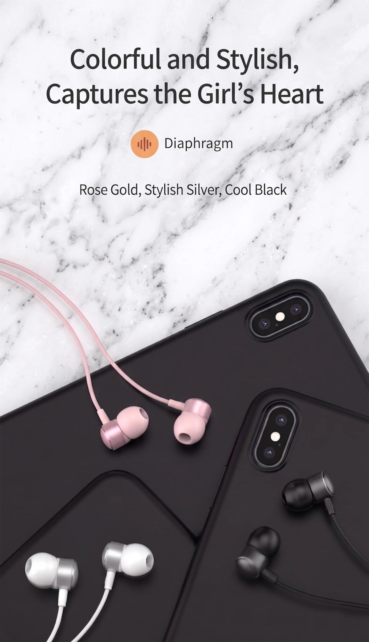 Type C Wired Headphones HiFi Stereo Surround Sound Earphones Music Headset For Samsung Galaxy S25 S24 S23 S22 S21 Xiaomi Realme
