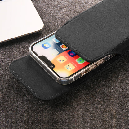Nylon Belt Clip Phone Case Man Waist Bag For iPhone 17 16 15 14 13 Pro Max Samsung S25 S24 S23 S22 S21 Plus Redmi Holster Cover