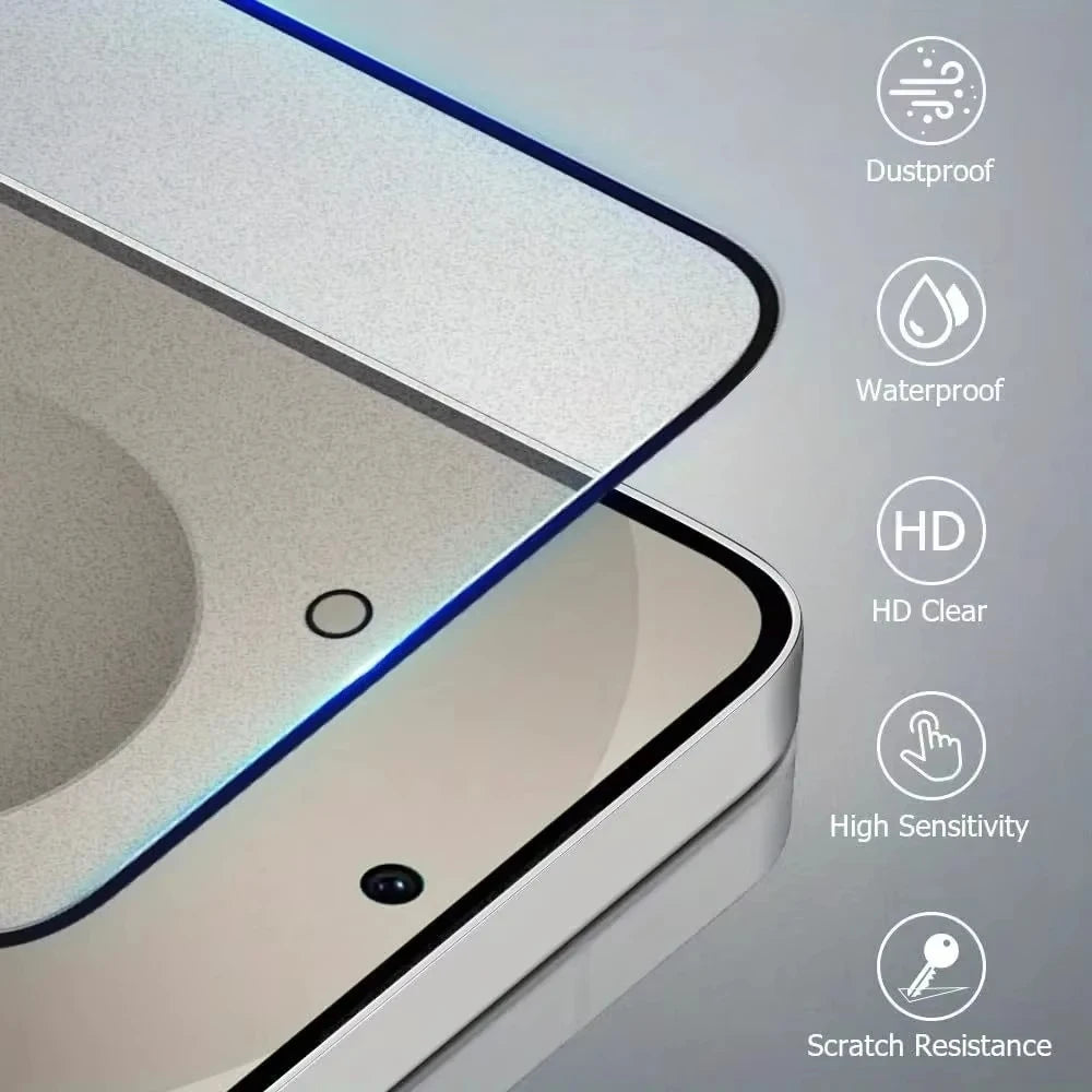 Oleophobic Coating Tempered Glass For iPhone 18 17 Pro Max 16 15 14 Plus Air 13 12 Mini 11 Dust Free Install Screen Protector