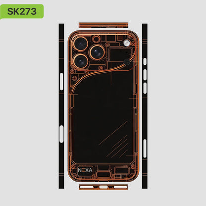 Custom Skin Wrap For iPhone 17 Air 17 Pro Max Sticker Back Film Protective Decal Side Frame Back Protector