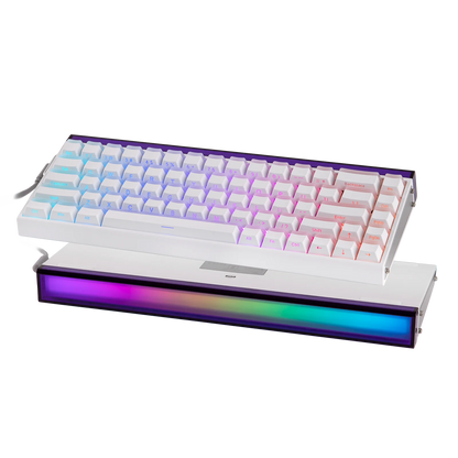 AULA Hero68 HE 65% ANSI US Layout Hot-Swap Wired Magnetic Gaming Keyboard 8kHZ Rapid Hall Effect Switch RGB Backlight Light Box