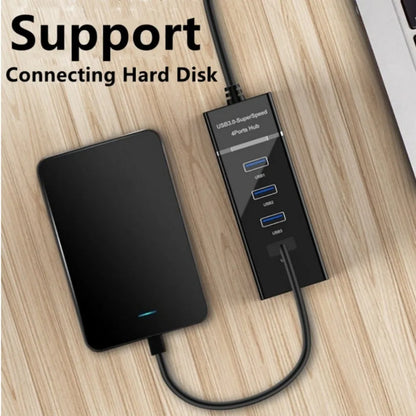 USB HUB 3.0 High Speed 4 Port Multi USB Splitter OTG Adapter For Xiaomi Lenovo Macbook Pro 13 15 Air Pro PC Computer Accessories