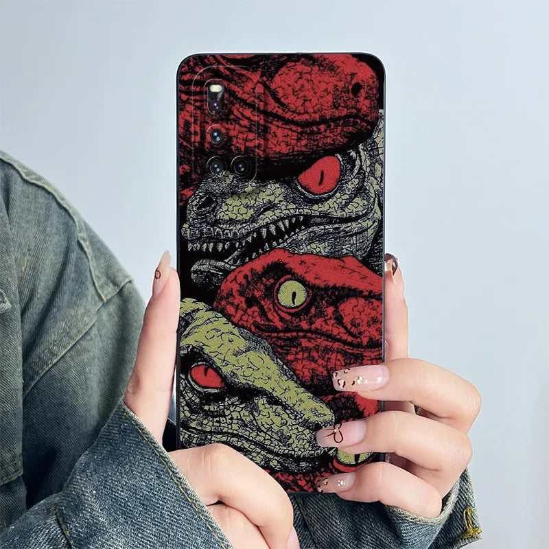 For Vivo V19 Phone Case vivoV19 Back Cover Soft Silicone Sweet Painted Cartoon Shell Capa Lovely Printed Protective Coque Cases