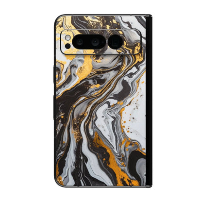 Colorful Skin For Pixel Fold 10 9 Pro XL Back Film Google 8 Sticker 8A Protective Decal Wrap Phone Soft Back Screen Protector