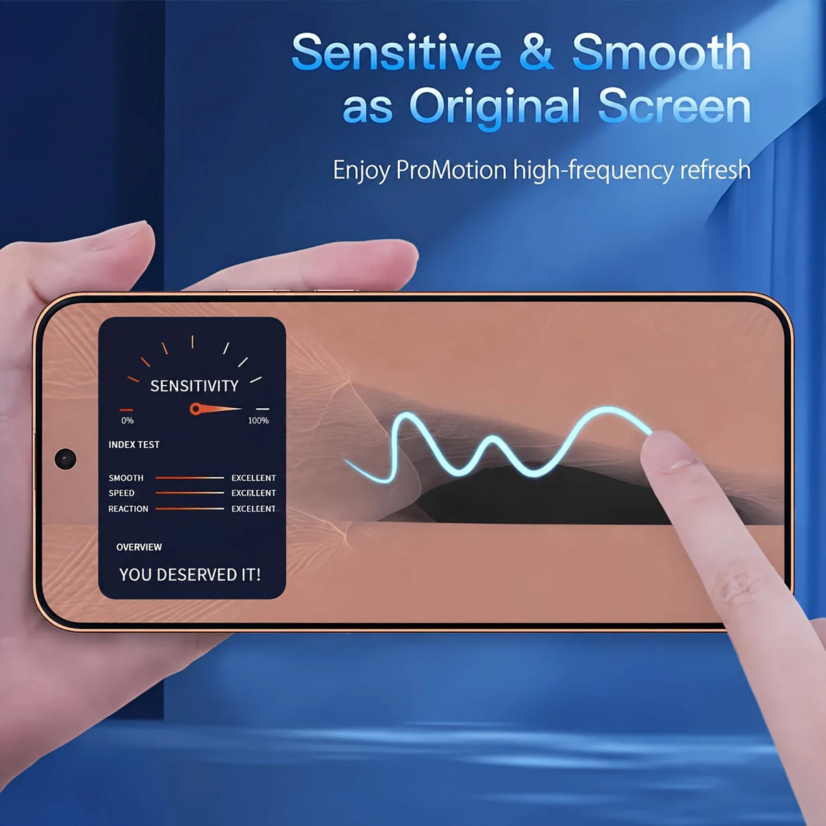 2 PCS Screen Protector For Google Pixel 11 10 9 Pro XL 10A Fingerprint Unlock Tempered Glass