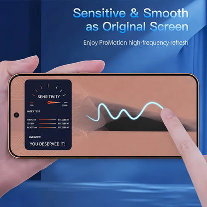 2 PCS Screen Protector For Google Pixel 11 10 9 Pro XL 10A Fingerprint Unlock Tempered Glass