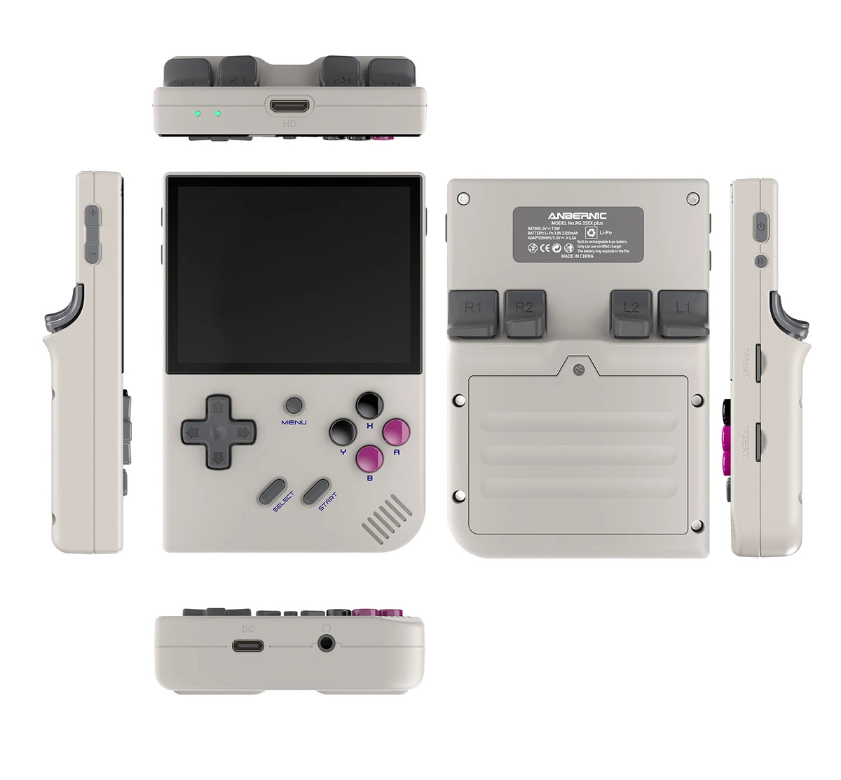 ANBERNIC RG40XXV & RG35XX Plus Retro Handheld Game Console 640*480 IPS Screen Linux 64-bit 5000Games Support WIFI,Bluetooth,HDMI