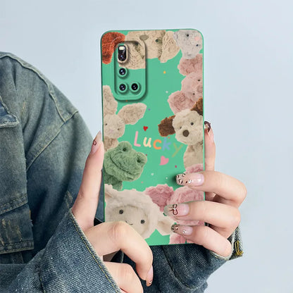 For Vivo V19 Phone Case vivoV19 Back Cover Soft Silicone Sweet Painted Cartoon Shell Capa Lovely Printed Protective Coque Cases