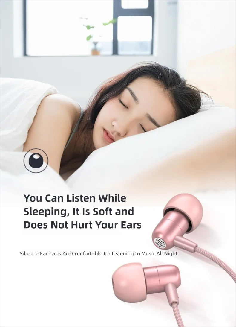 For Samsung Galaxy Wired Headphone HiFi Surround Sound With Mic USB Type C 3.5mm Earphones For iPhone 15 16 Pro Max Jack Headset