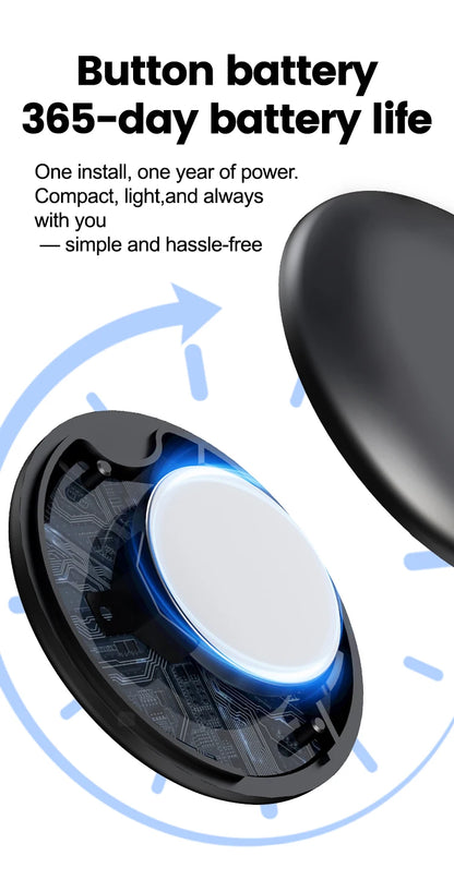 Smart Location Tag Works with Google Find Hub Android GPS Tracker With Cat Collar Item Finder Wallet Suitcase Pets Bag Luggage