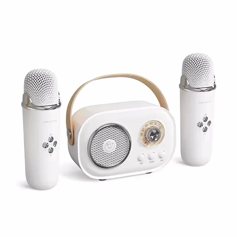 Karaoke Portable Wireless Bluetooth Speaker With Microphone Machine Radio FM Caixa De Som Mini Sound Box Music Small Column Mp3