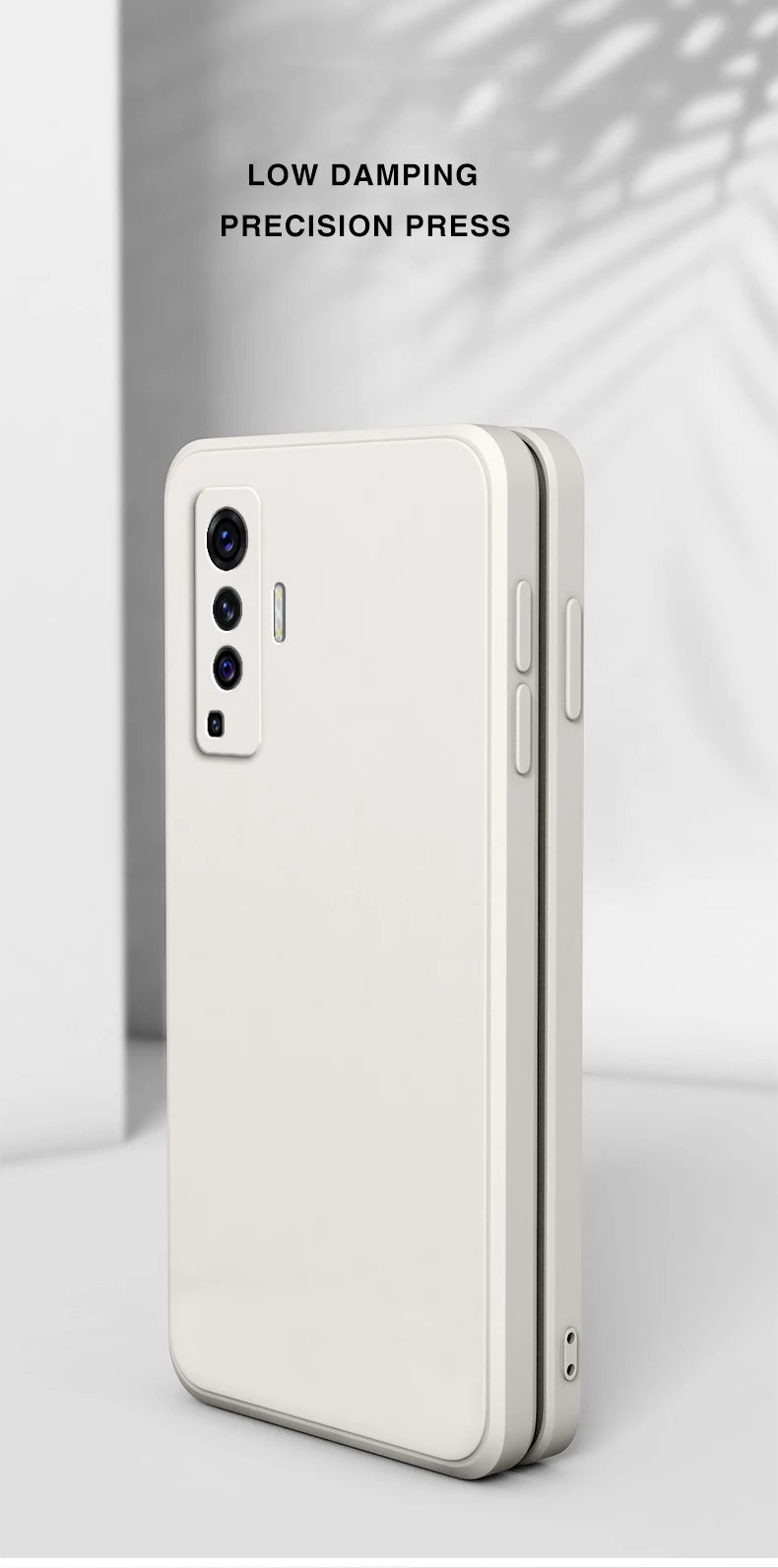 Luxury Square Liquid Silicone Case for VIVO X50 Pro Plus Lite X51 5G Camera Protective 360 Shockproof Phone Cover X50Pro X50Lite