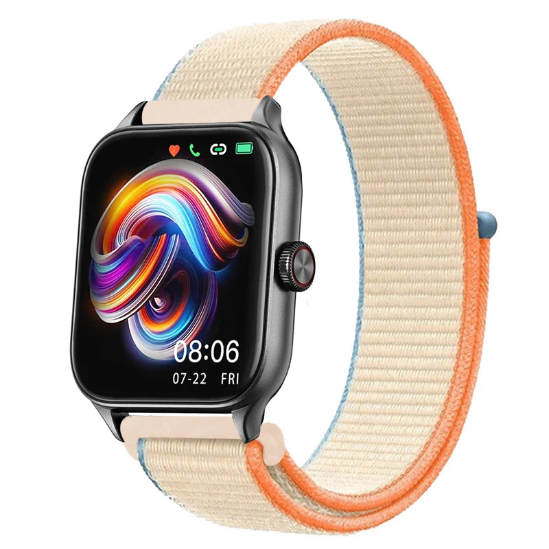Nylon Loop Band For Amazfit GTS 4/3/2e Mini/GTR 4/3/2e/Balance/Stratos 20/22mm Watch Bracelet for Correa Amazfit Bip 5-6 Straps