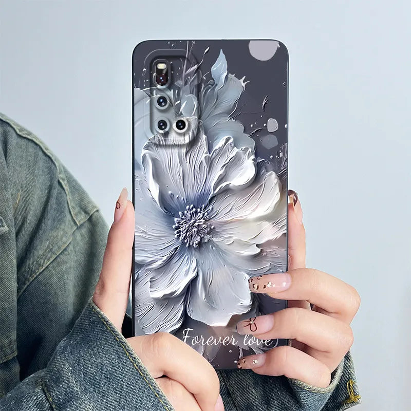 For Vivo V19 Phone Case vivoV19 Back Cover Soft Silicone Sweet Painted Cartoon Shell Capa Lovely Printed Protective Coque Cases