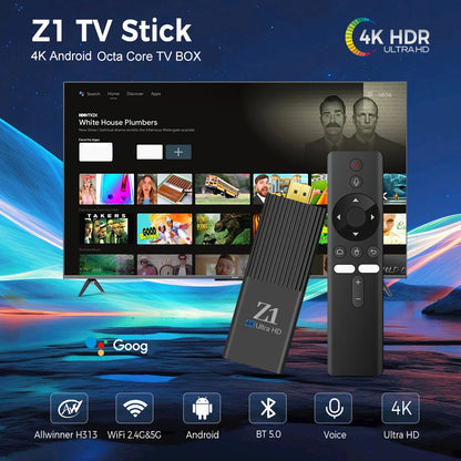TV Stick New Z1 Android 15.0 Z1 PK MX10-F3 WiFi 5G Allwinner H313 Good Price Mini BT5.0 1080P 8K 4K TV Stick IPTV