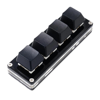 USB Programming Macro Custom Mechanical Keyboard RGB 24/16/12/9/8/4/3/2 Key Copy and Paste DIY Gaming Mini Keypad Macropad