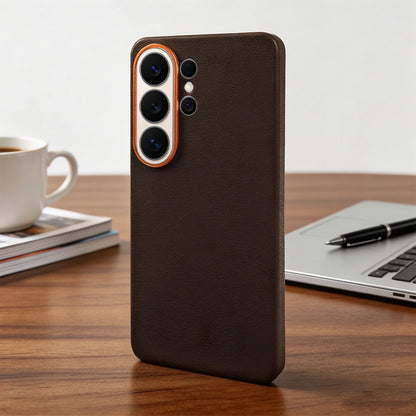 For Magsafe Premium Leather Case for Samsung Galaxy S26 Ultra S26Ultra S26Plus S25 Plus S25Ultra Phone Case Cover Magnetic Coque