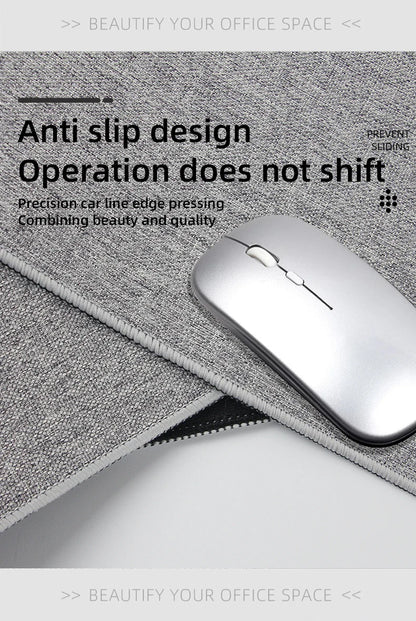 Cotton and Linen Rubber XXL Mouse Pad Gaming MousePad Large Desk Mat Gaming PC Desk Mat Keyboard Pad Computer Desk Pad