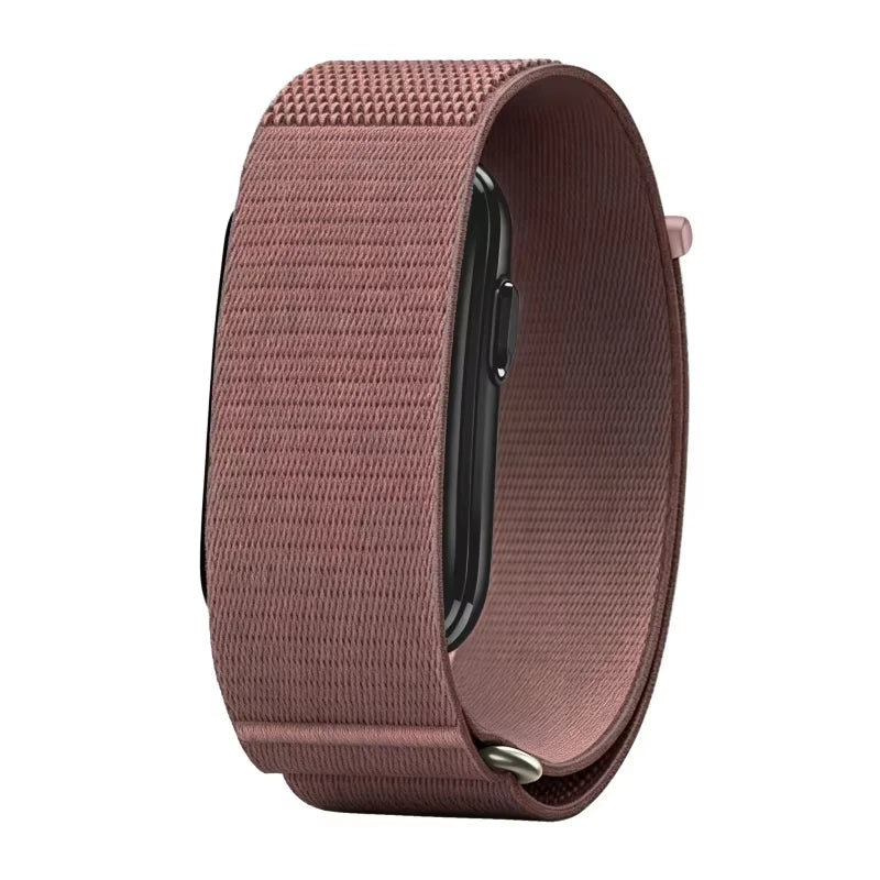 Premium Fabric Strap for Garmin CIRQA Smartwatch Accessories Official 1:1 Nylon Loop Breathable Bracelet Correa For Garmin CIRQA