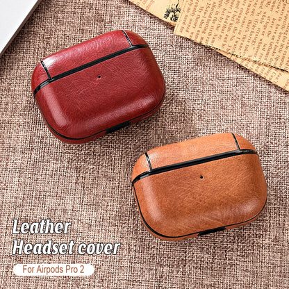 Leather PU Earphone Cover For AirPods Pro 3 2025 Case For AirPods Pro 2 2nd Pro2 Cases For AirPods 5 4 3 2 Funda Headphone Coque