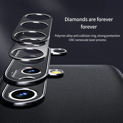 Genuine Cowhide Leather Phone Case for Samsung Galaxy S25 S24 S23 Ultra S22 Plus S21 Note 20 Plating Shockproof Protector Cover