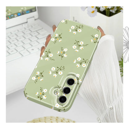 Sunshine Flower Phone Case For Samsung Galaxy S25 S24 S23 S22 S21 S20 Plus Ultra FE 5G Film Hard Cover