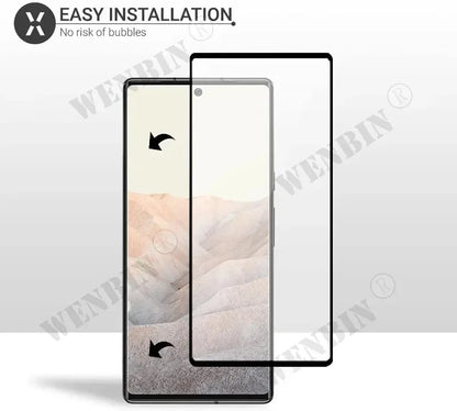3 Pcs Tempered Glass For Google Pixel 11 Pro XL 10 9 8 Pro 10A Curved Full Cover Screen Protector