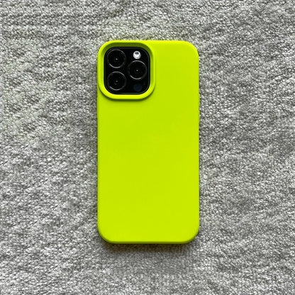 Official Candy Color Silicone Case for iPhone 17 18Pro Max 18 Pro 15 16 14 13 12 13mini Camera Lens Protective Bumper Back Cover
