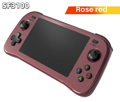 SF3100 Retro Handheld Video Game Console Classic Games Pocket Player 4.5 Inch IPS Screen 3000mAh Portable Linux System SF3000
