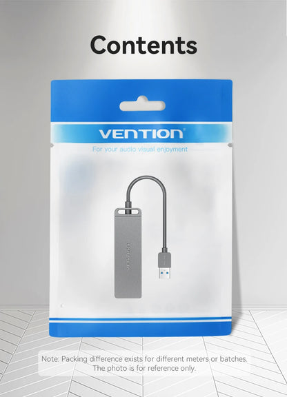 Vention USB Hub High Speed 4 Ports Multi USB 3.0 to USB 3.0 Hub Splitter Adapter for MacBook Pro iPad Pro Xiaomi Lenovo USB Hub