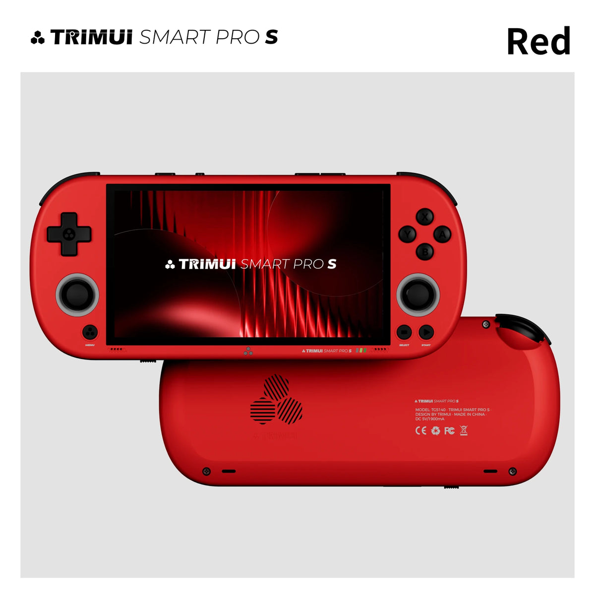 Trimui Smart Pro S TG5050 Handheld Game Console - Best for PSP Game, Octa-core 2.0GHz 4.96" IPS Display RGB LED 5000mAh Battery